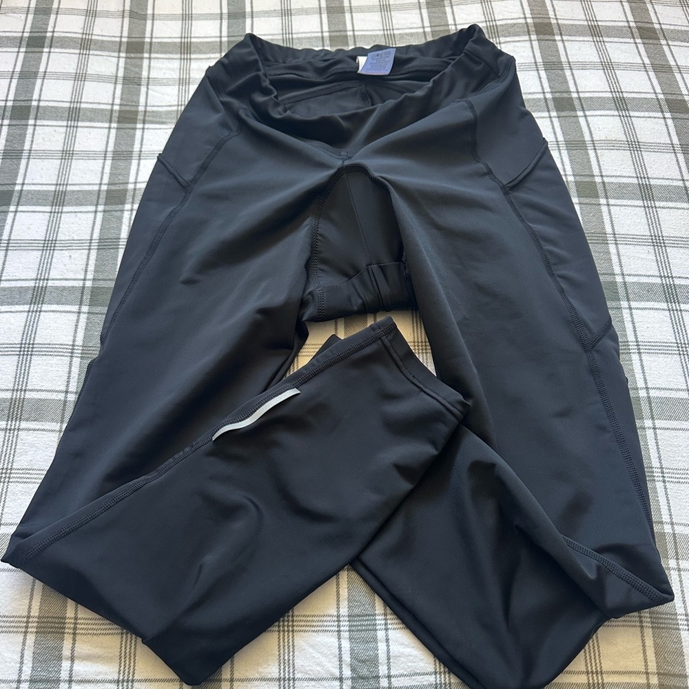 Nuckily Black Cycling Sport Leggings